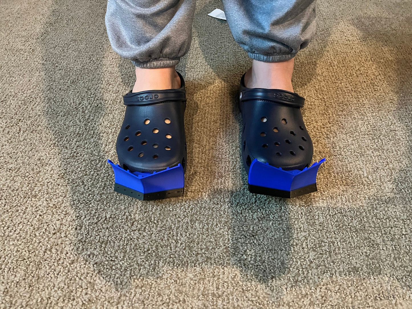 Snowplow attachments for Crocs