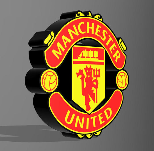 Manchester United FC - LED Lightbox Sign/Lamp