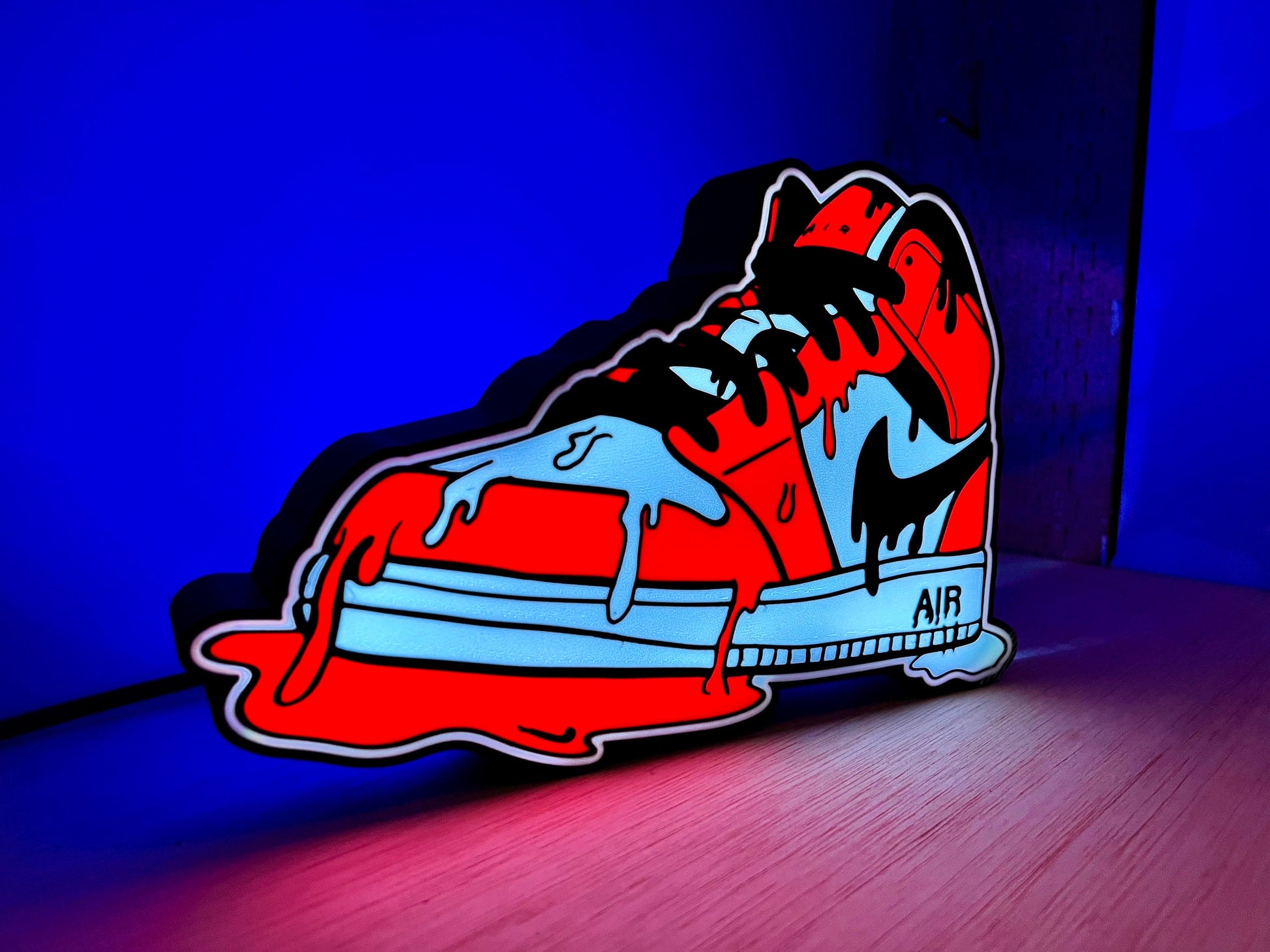 Jordan LED LightBox Lamp - Nike Air Sign