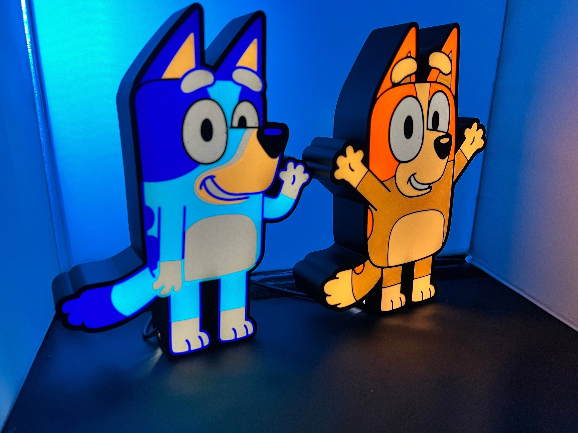 Bluey inspired - LED Lightbox Sign/Lamp