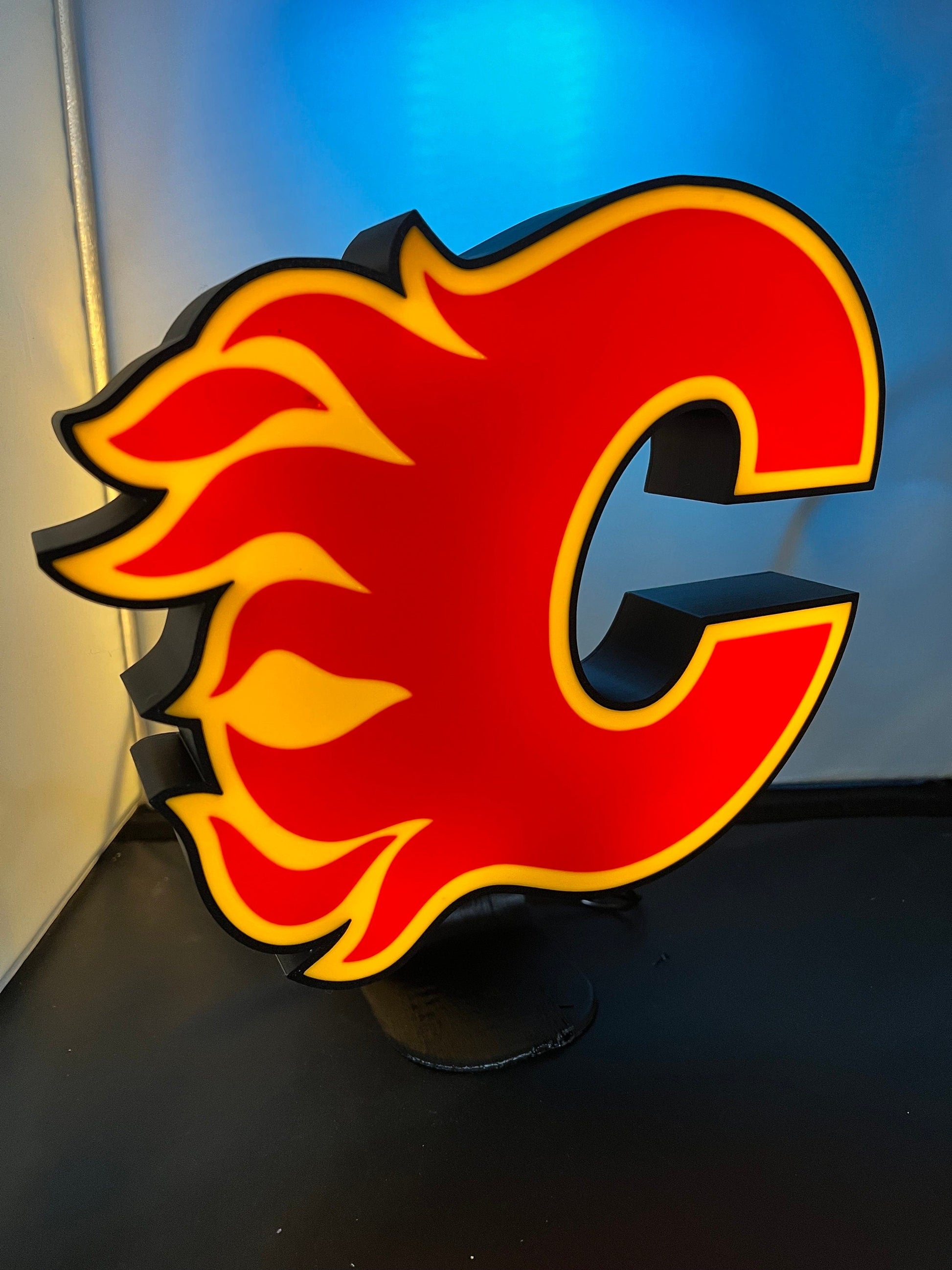 Calgary Flames - NHL - LED Lightbox Sign/Lamp