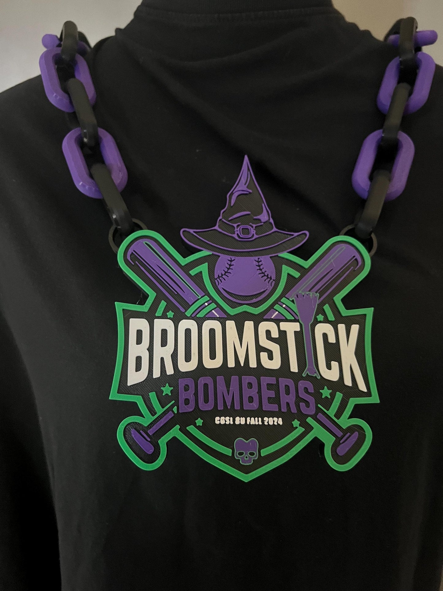 Oversized Logo Sports Chain Necklace Trophy - 3D Printed Custom Design