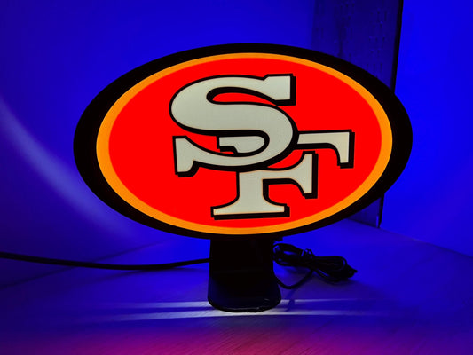 San Francisco 49ers Lightbox - NFL Team Memorabilia